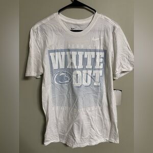 Nike Penn State 2016 White Out T-Shirt Size Medium New PSU Nittany Lions